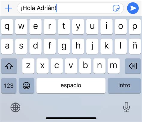 how to type in english and translate to spanish on iphone
