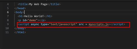 how to type javascript in html