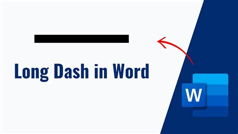 how to type long dash in word mac