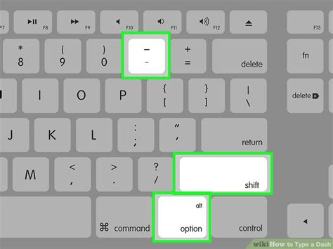 how to type long dash macbook
