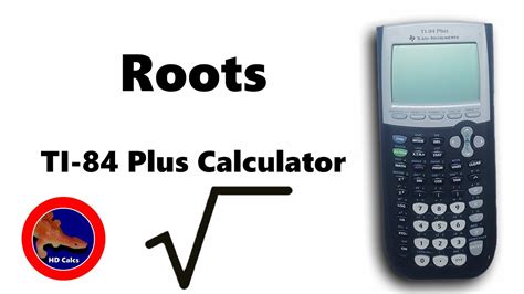 how to type square root on ti 84