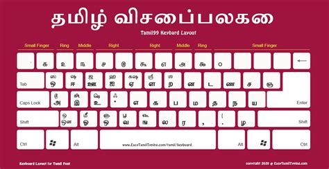 how to type tamil letters in ms word