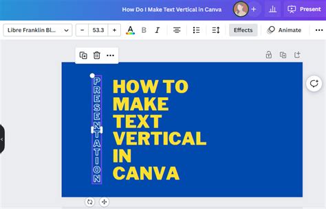 how to type text vertically in canva