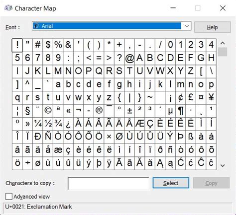 how to type unicode characters