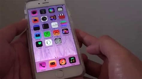 how to undo negative screen on iphone