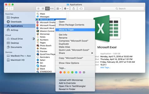 how to uninstall and reinstall excel on mac