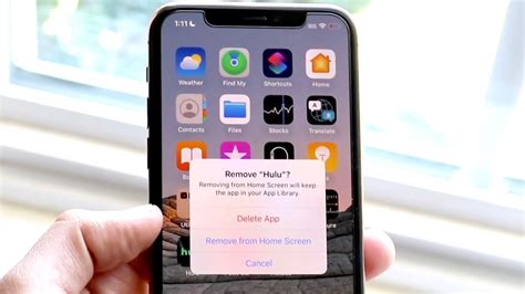 how to uninstall app in iphone 16