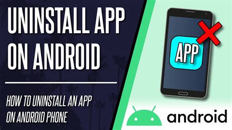 how to uninstall apps on android tablet