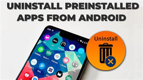 how to uninstall built in apps on android