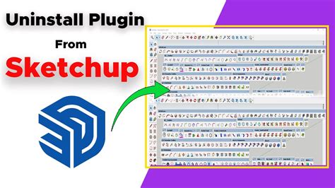 how to uninstall extension in sketchup