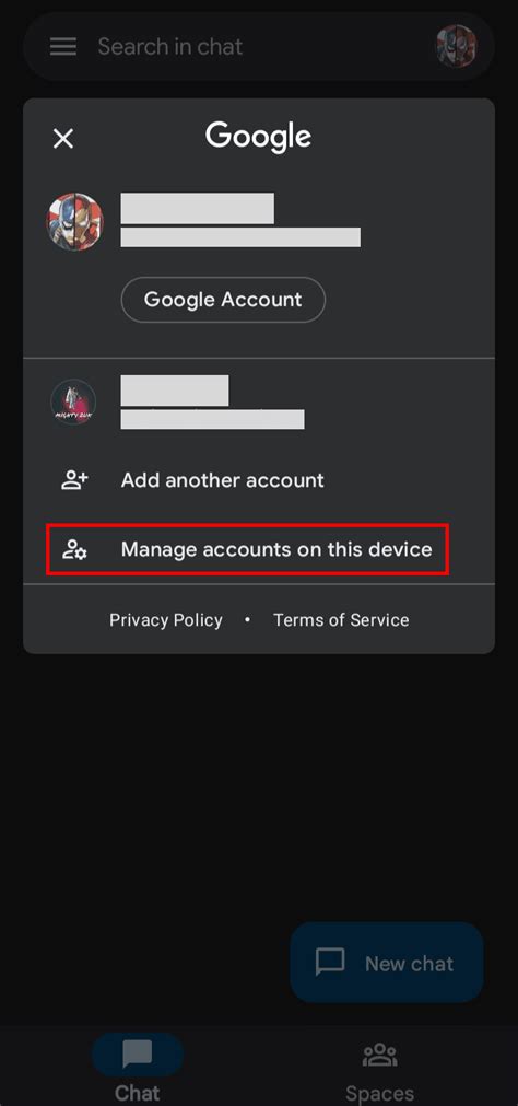 how to uninstall google chat on android