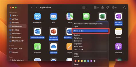 how to uninstall microsoft 365 apps on mac