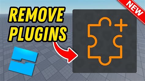 how to uninstall plugins roblox studio