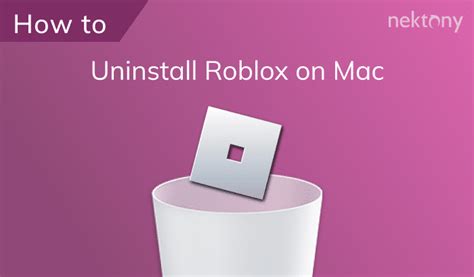 how to uninstall roblox from a mac