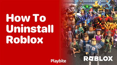 how to uninstall roblox from your computer