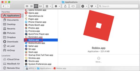 how to uninstall roblox studio mac