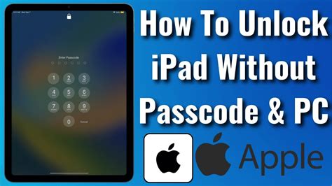 how to unlock a passcode on an ipad