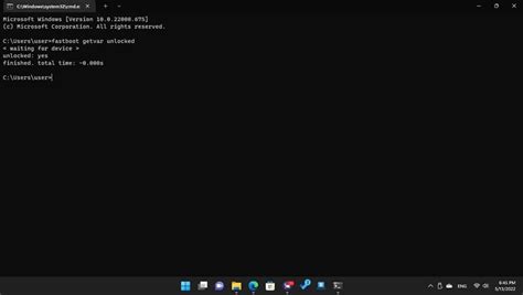 how to unlock bootloader using cmd