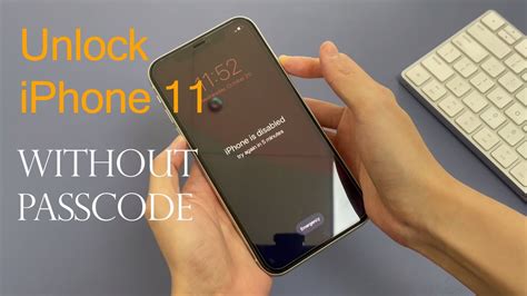 how to unlock iphone 11 without passcode after restarting