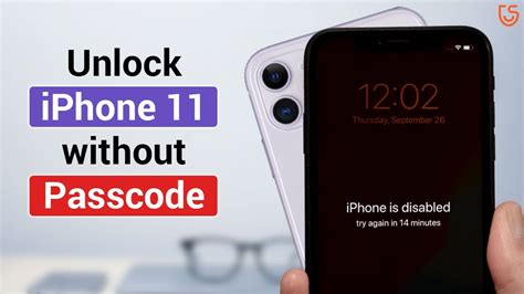 how to unlock iphone 11 without passcode and apple id