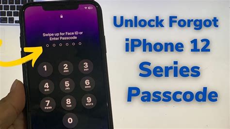 how to unlock iphone 12 without code