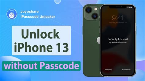 how to unlock iphone 13 without passcode and apple id