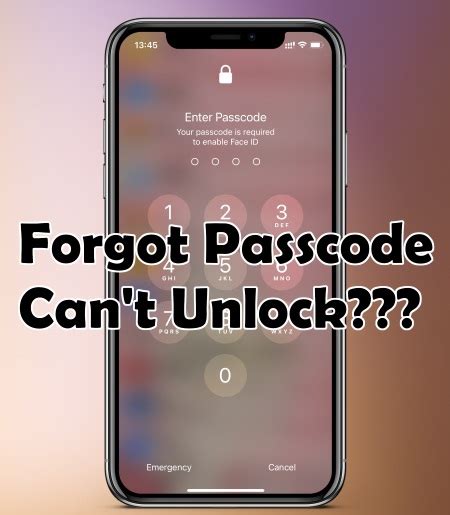how to unlock iphone if forgot passcode without losing data