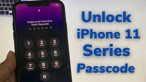 how to unlock iphone passcode iphone 11