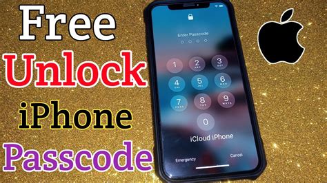 how to unlock iphone passcode without computer and apple id