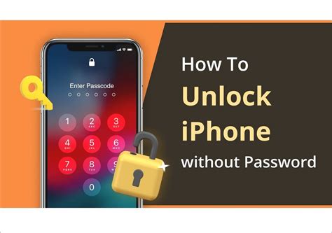 how to unlock iphone without passcode or icloud