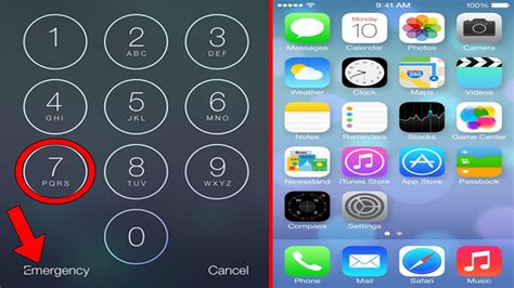 how to unlock my iphone without code