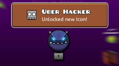 how to unlock uber hacker in geometry dash