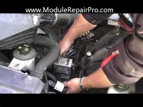 how to unplug abs module