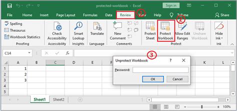 how to unprotect an excel.spreadsheet on mac