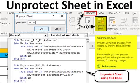 how to unprotect macro enabled excel sheet without password