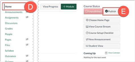 how to unpublish a course in canvas