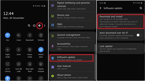 how to update android version 12 in redmi 9