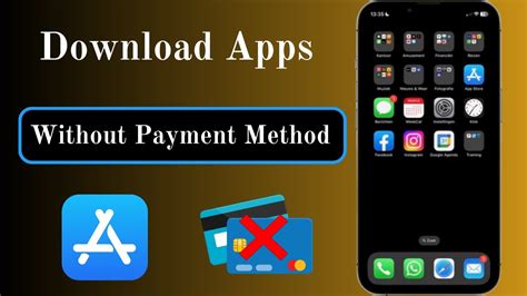 how to update apps without payment method