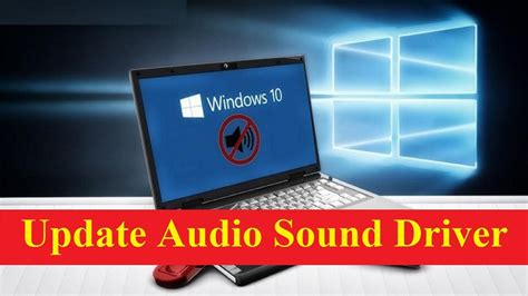 how to update audio driver in windows 10