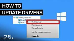 Update Driver in Windows 10