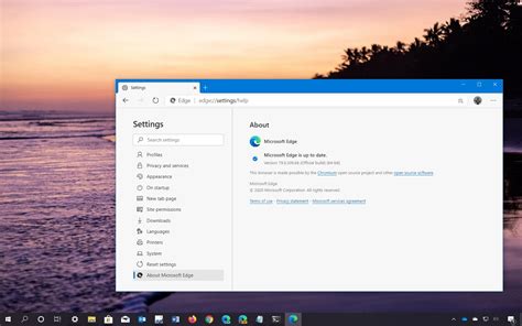 how to update edge on pc