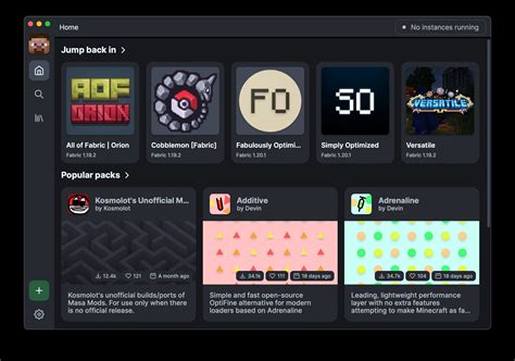 how to update forge version in modrinth
