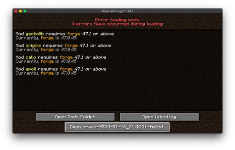 how to update forge version in tlauncher