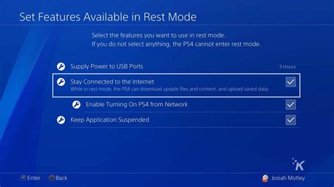 how to update games in rest mode ps4