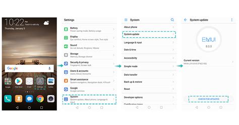 how to update huawei phone to android 10
