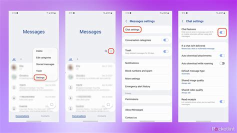 how to update messaging on android