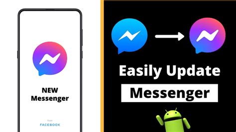 how to update messenger on android phone