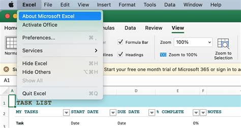 how to update microsoft excel on macbook