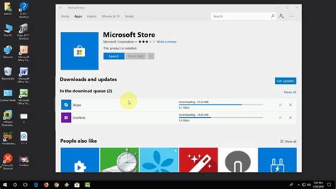 how to update microsoft store on pc