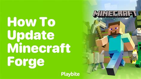 how to update minecraft forge server